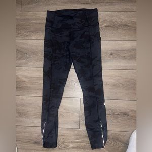 lululemon Align™ High-Rise Pant 25" in Camo deep coal multi.